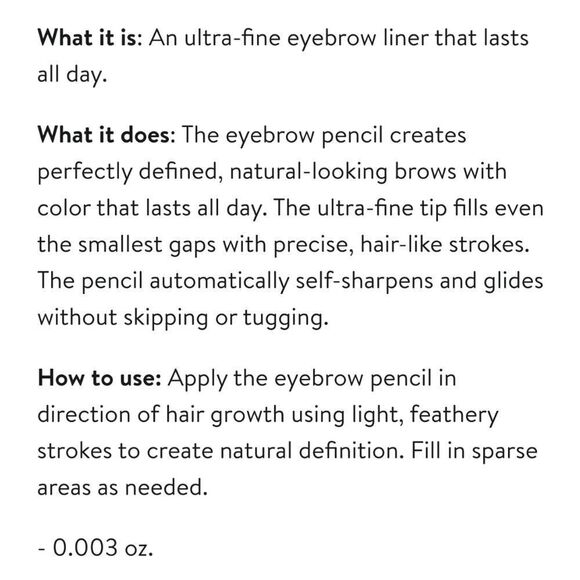CLINIQUE Superfine Liner for Brows in 01 Soft Blonde - Picture 3 of 8